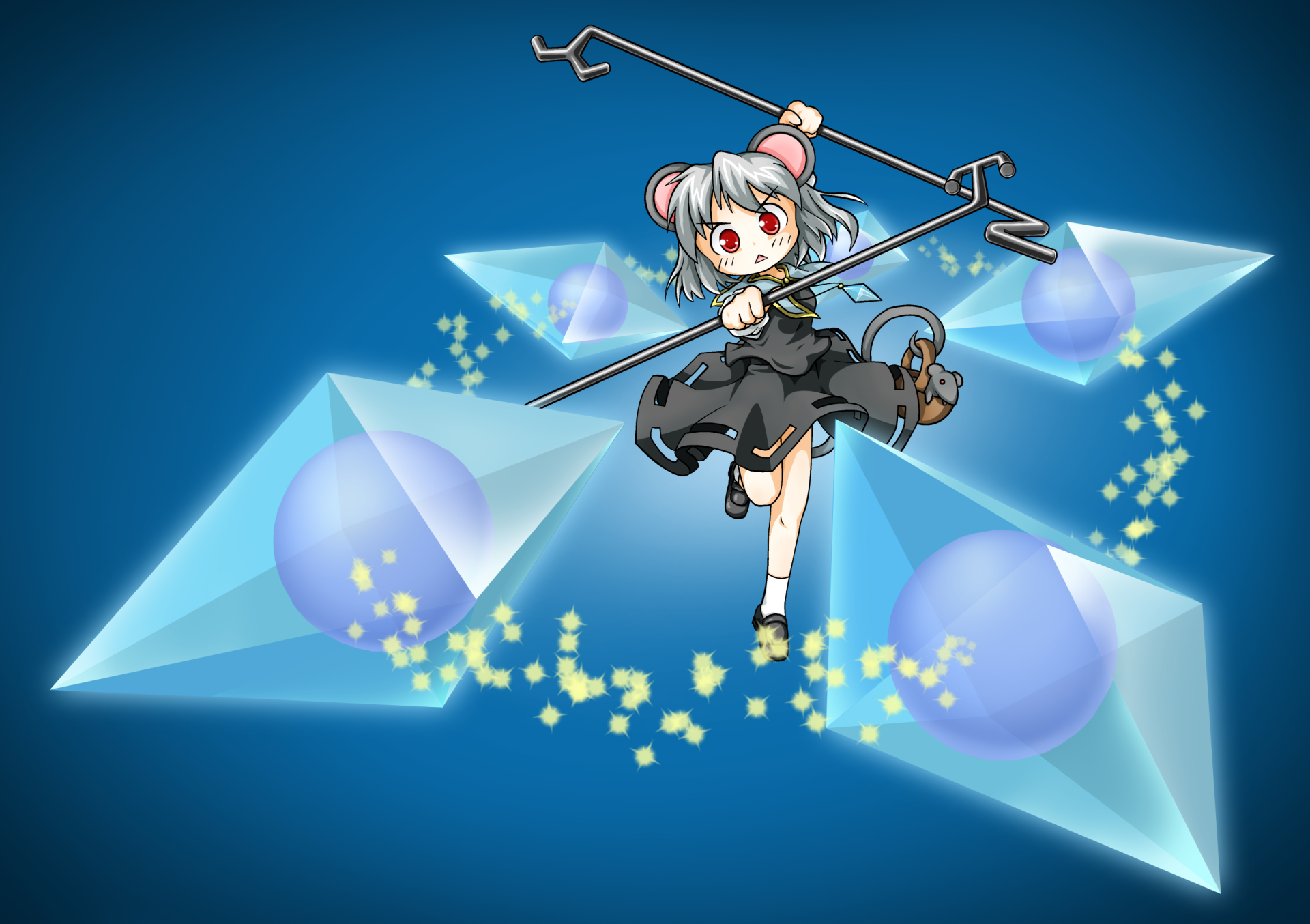 Download Nazrin (Touhou) Anime Touhou HD Wallpaper