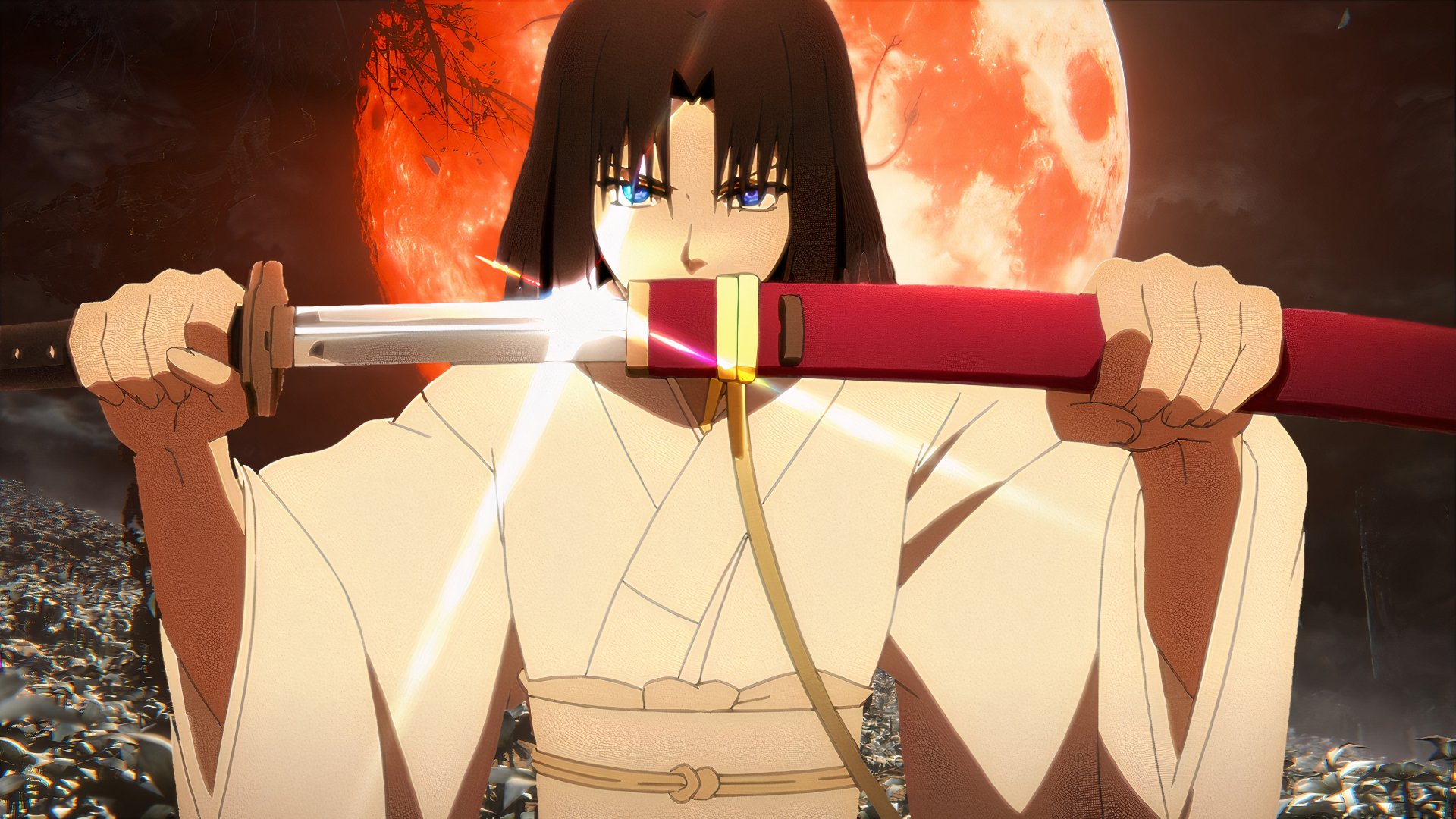 Download Katana Shiki Ryougi Anime The Garden Of Sinners 4k Ultra HD Wallpaper by AXeRoN