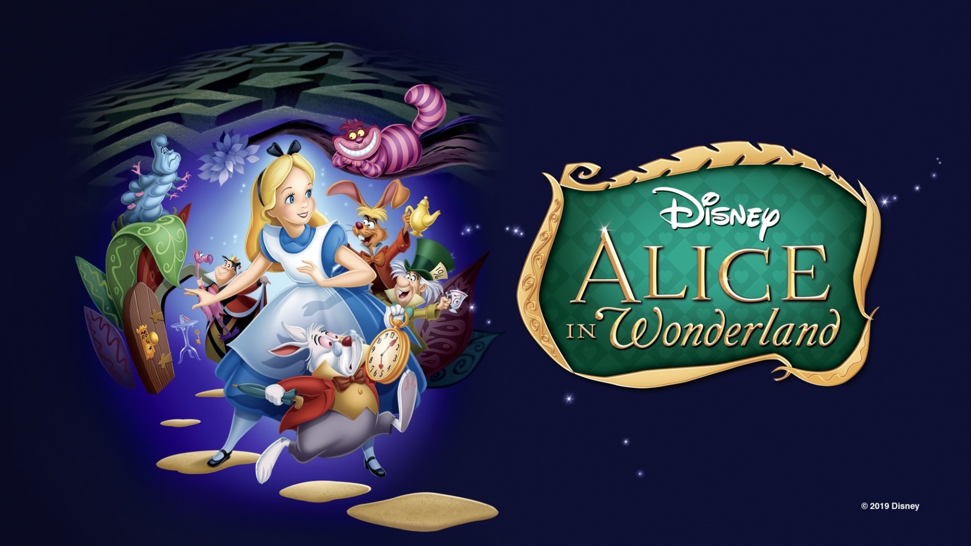 Download Movie Alice In Wonderland (1951) HD Wallpaper