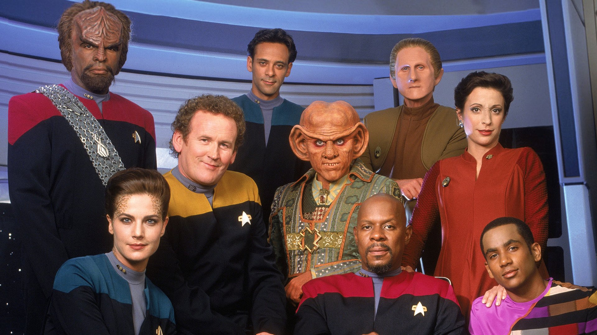 The Crew of Deep Space Nine HD Wallpaper | Background Image | 1920x1080