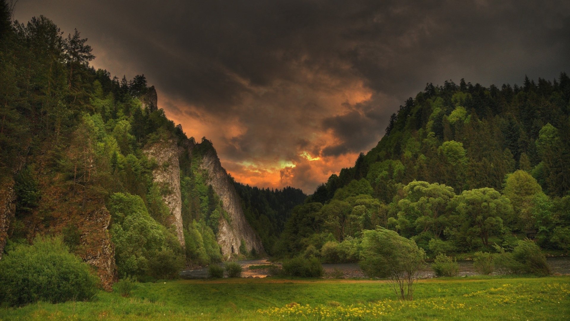 风景高清壁纸 桌面背景 19x1080