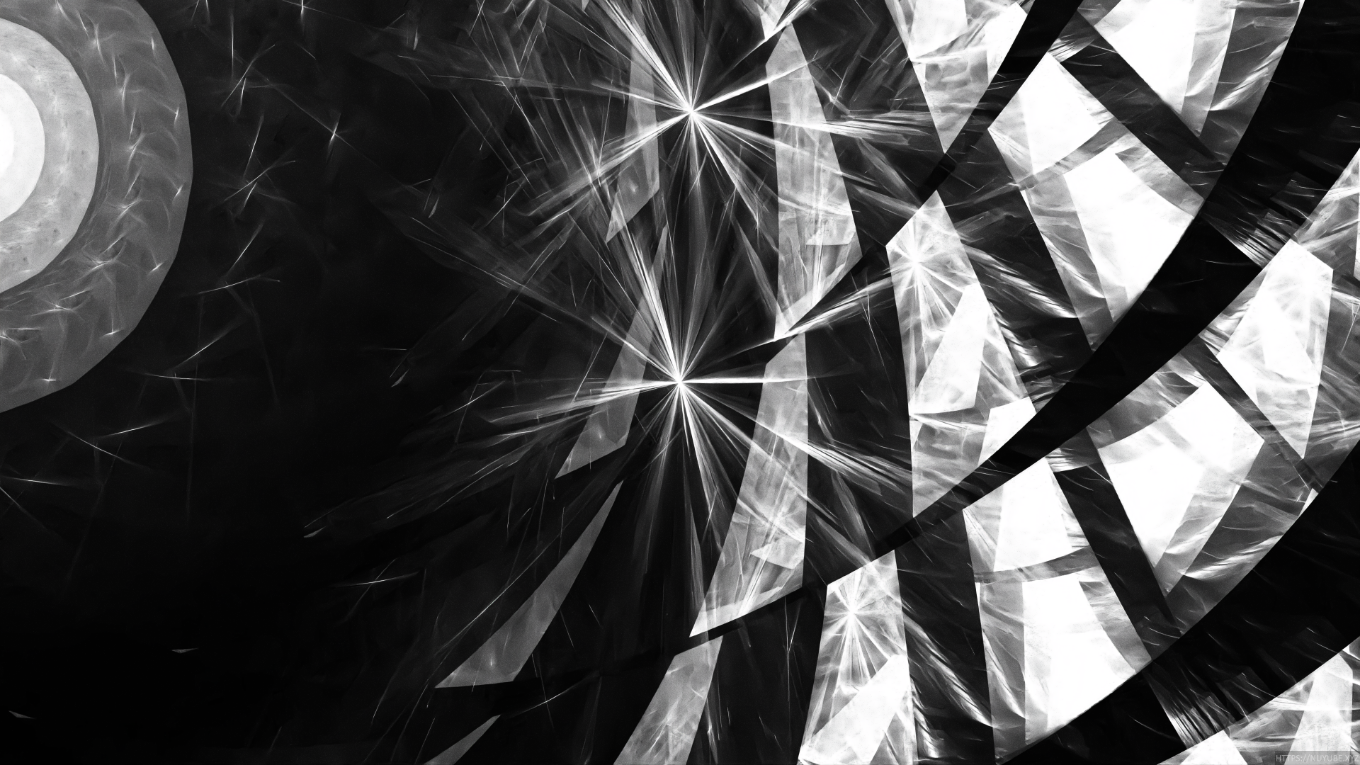 Download Abstract Black & White 4k Ultra HD Wallpaper by Nuyube