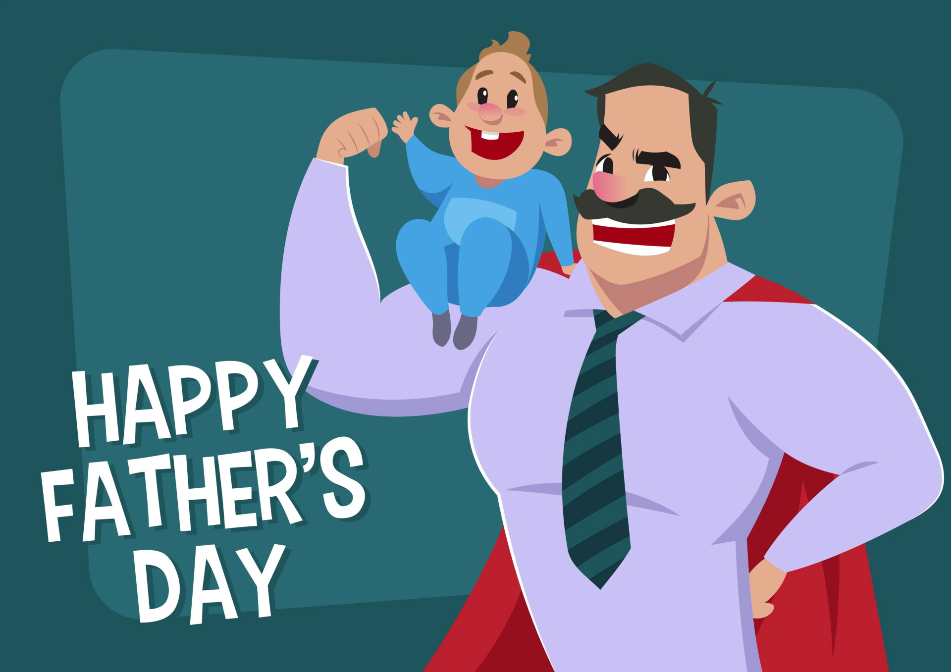 Download Happy Father's Day Holiday Father's Day HD Wallpaper