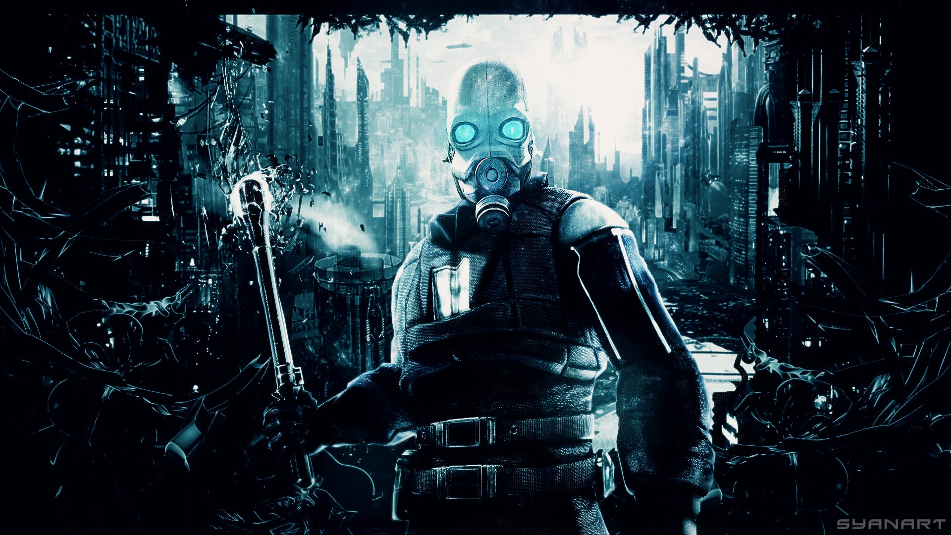Download Video Game Half-Life 2 HD Wallpaper by SyanArt