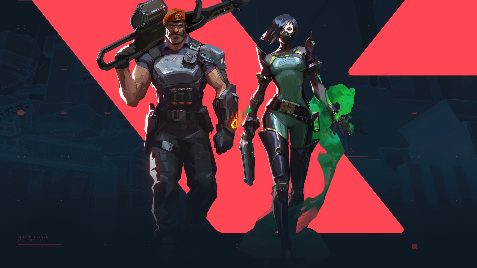 Download Brimstone (Valorant) Viper (Valorant) Video Game Valorant 4k Ultra HD Wallpaper