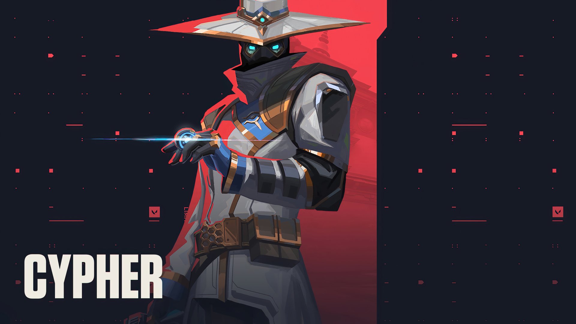 Download Cypher (Valorant) Video Game Valorant 4k Ultra HD Wallpaper