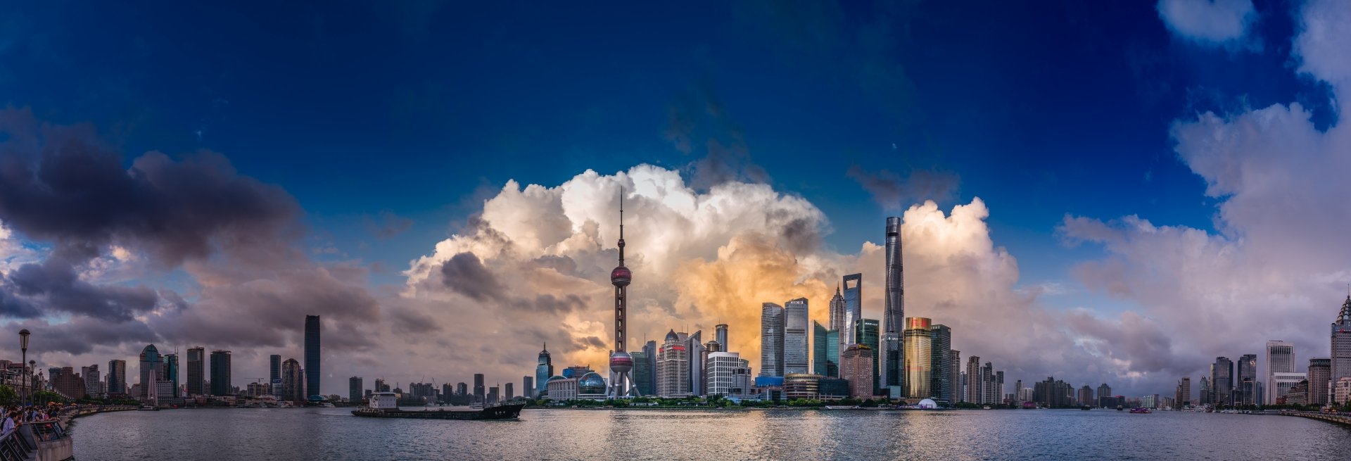 Download Oriental Pearl Tower Skyscraper Skyline City Man Made Shanghai 4k Ultra HD Wallpaper by Bide Cui