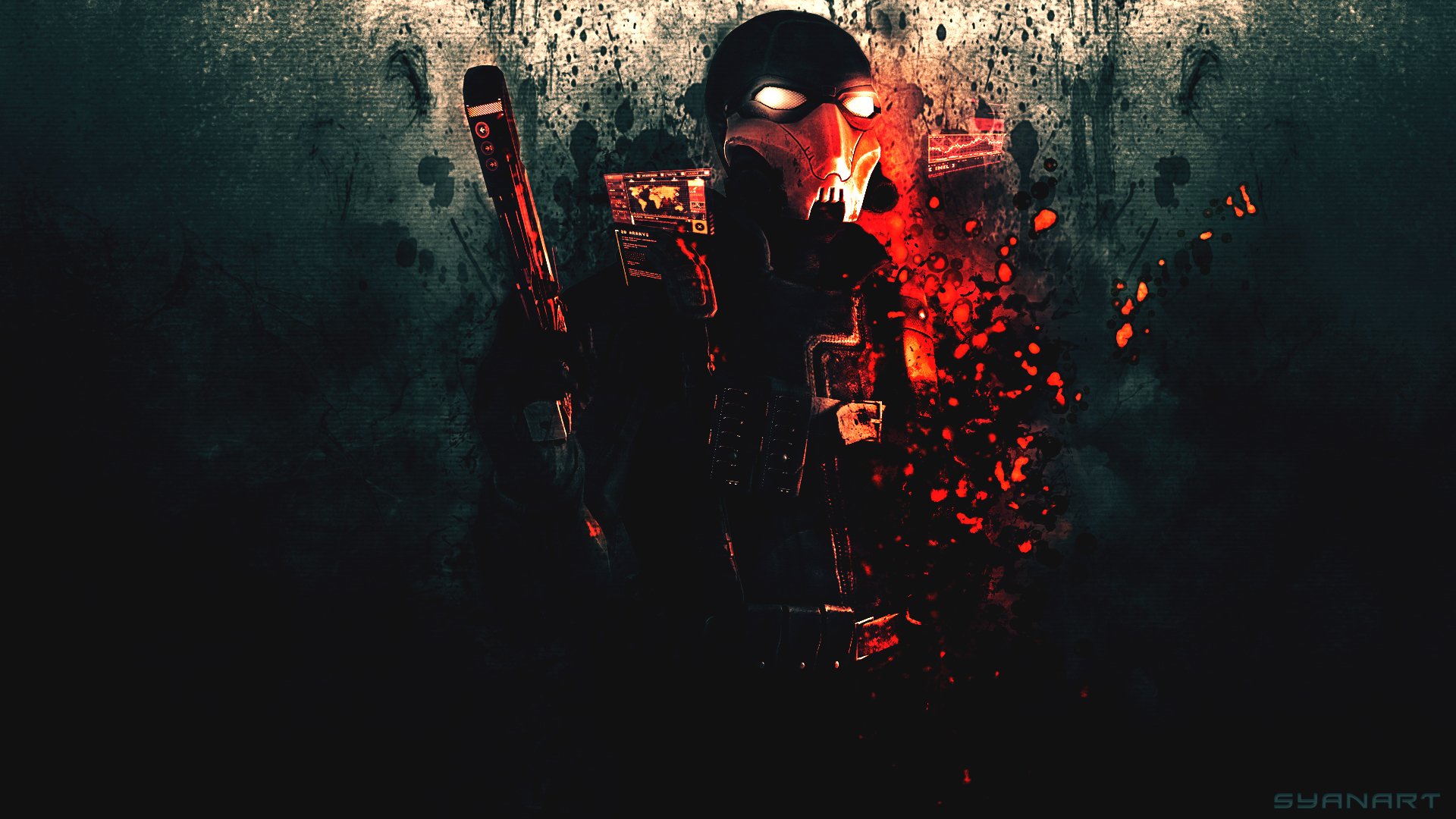 Download Video Game Wanted: Weapons Of Fate HD Wallpaper by SyanArt