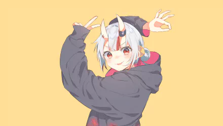 Nariki Ayame Anime Virtual Youtuber HD Desktop Wallpaper | Background Image