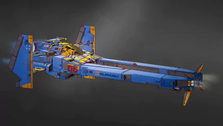  Racing Spaceship #06 by Adam Taylor