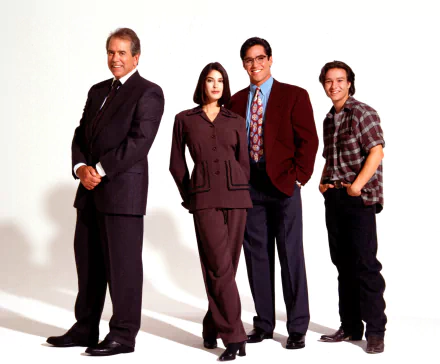 Clark Kent Superman Dean Cain Lois Lane Teri Hatcher TV Show Lois & Clark: The New Adventures of Superman HD Desktop Wallpaper | Background Image