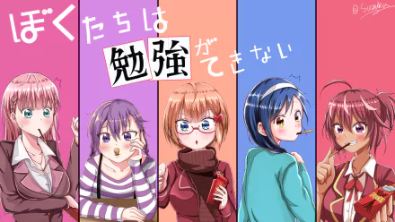 Anime We Never Learn HD Desktop Wallpaper | Background Image