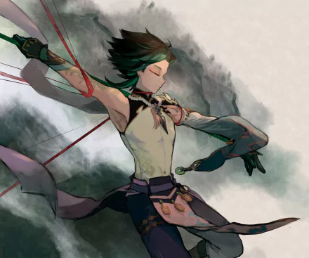 Xiao (Genshin Impact) video game Genshin Impact HD Desktop Wallpaper | Background Image