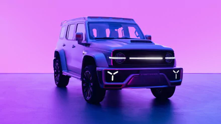 SUV concept car vehicle WEY Cybertank 300 HD Desktop Wallpaper | Background Image