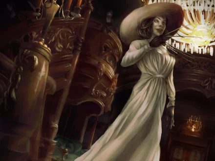  Lady Dimitrescu From Resident Evil Village by Priscilla J. W.