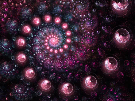 pattern spiral Abstract fractal HD Desktop Wallpaper | Background Image