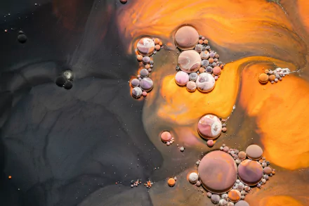 Abstract bubble HD Desktop Wallpaper | Background Image