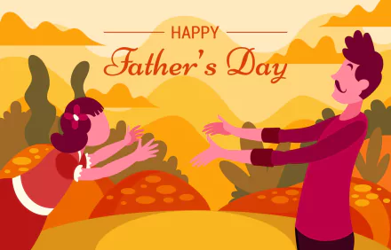 Happy Father's Day holiday Father's Day HD Desktop Wallpaper | Background Image