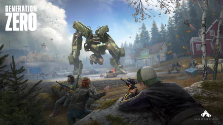 robot video game Generation Zero HD Desktop Wallpaper | Background Image