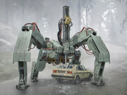 robot video game Generation Zero HD Desktop Wallpaper | Background Image