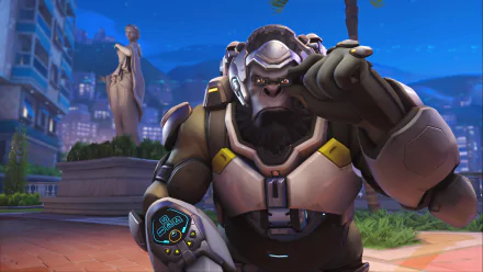 Winston (Overwatch) video game Overwatch 2 HD Desktop Wallpaper | Background Image