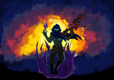 Omen (Valorant) video game Valorant HD Desktop Wallpaper | Background Image
