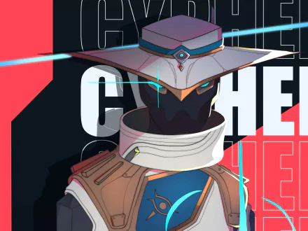 Cypher (Valorant) video game Valorant HD Desktop Wallpaper | Background Image