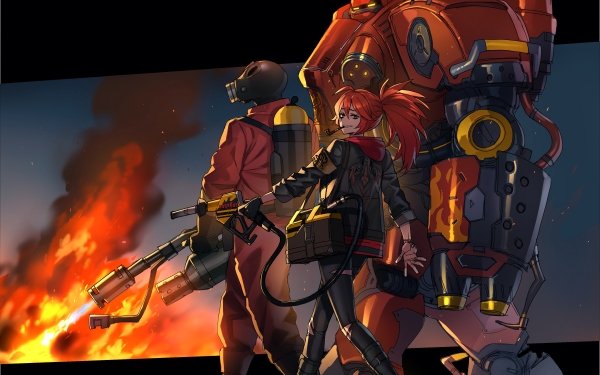 Video Game Crossover Black Survival Starcraft Team Fortress 2 HD Wallpaper | Background Image