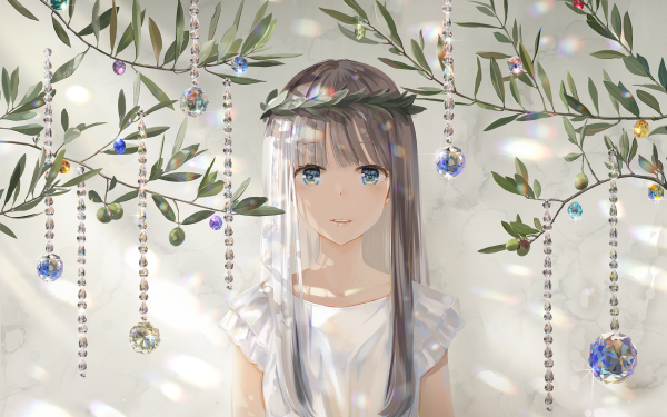 Anime Girl Long Hair HD Wallpaper | Background Image