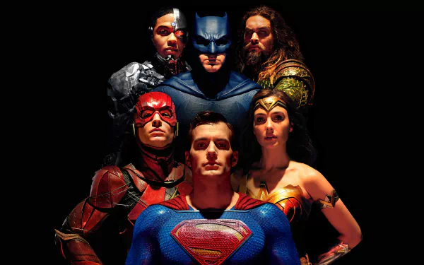 Wonder Woman Superman Flash Aquaman Batman DC Comics Cyborg (DC Comics) movie Justice League HD Desktop Wallpaper | Background Image
