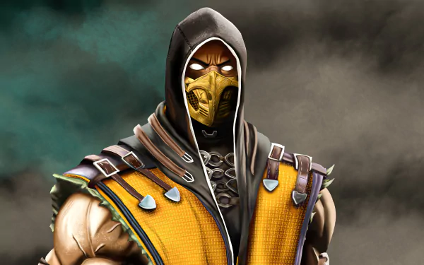 Scorpion (Mortal Kombat) video game Mortal Kombat HD Desktop Wallpaper | Background Image