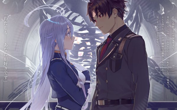 Anime Eighty Six Shinei Nouzen Vladilena Milizé HD Wallpaper | Background Image