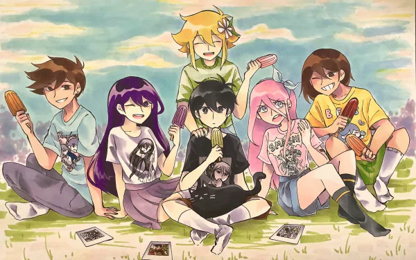video game OMORI HD Desktop Wallpaper | Background Image