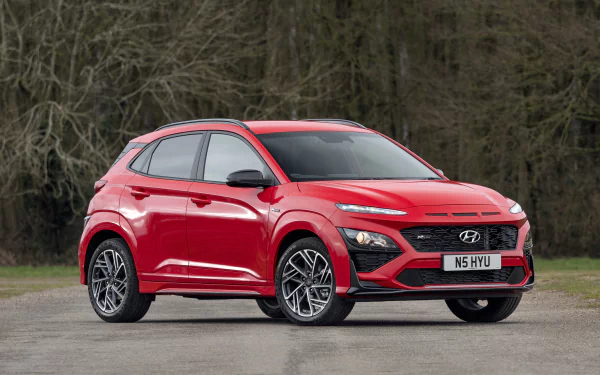 SUV compact car car Hyundai vehicle Hyundai Kona HD Desktop Wallpaper | Background Image