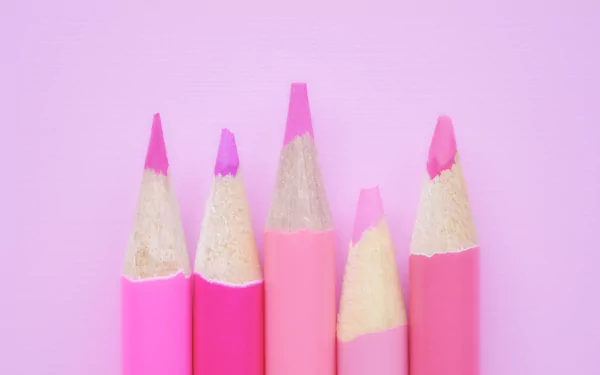 pink photography pencil HD Desktop Wallpaper | Background Image