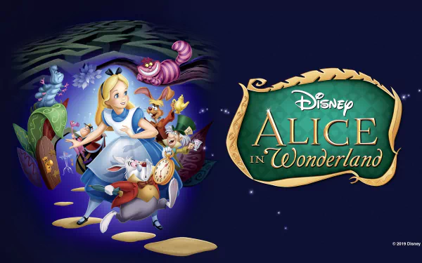 movie Alice In Wonderland (1951) HD Desktop Wallpaper | Background Image