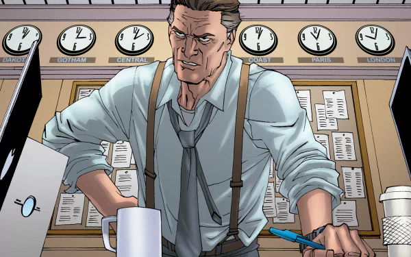 DC Comics Perry White Comic Superman HD Desktop Wallpaper | Background Image