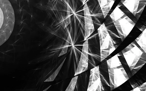 Abstract Black & White HD Desktop Wallpaper | Background Image