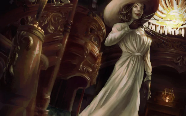  Lady Dimitrescu From Resident Evil Village by Priscilla J. W.