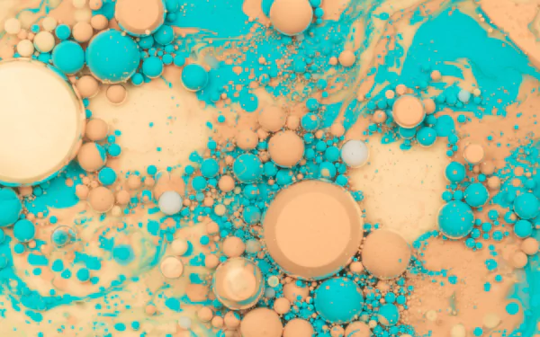 beige blue Abstract bubble abstract blue HD Desktop Wallpaper | Background Image