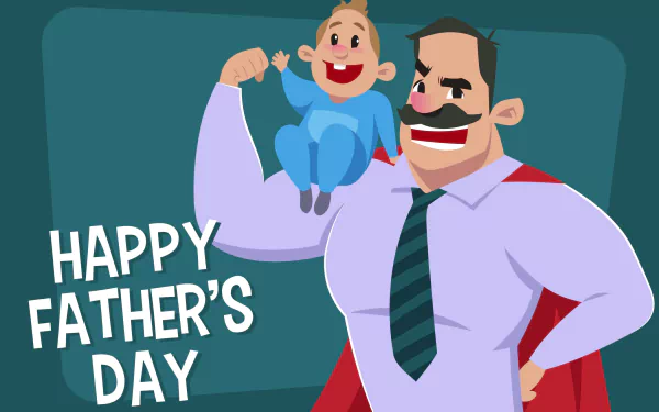 Happy Father's Day holiday Father's Day HD Desktop Wallpaper | Background Image