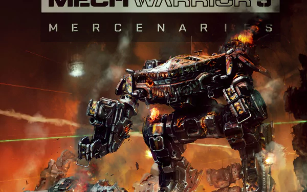 mecha video game MechWarrior 5: Mercenaries HD Desktop Wallpaper | Background Image