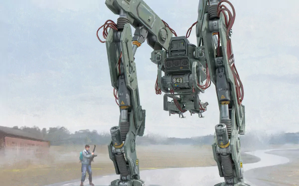 robot video game Generation Zero HD Desktop Wallpaper | Background Image