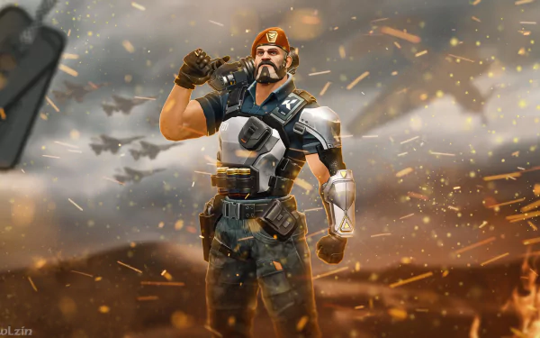 Brimstone (Valorant) video game Valorant HD Desktop Wallpaper | Background Image