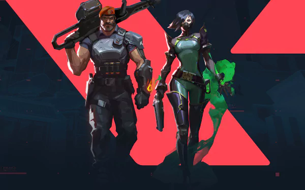 Brimstone (Valorant) Viper (Valorant) video game Valorant HD Desktop Wallpaper | Background Image