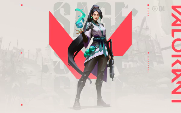 Sage (Valorant) video game Valorant HD Desktop Wallpaper | Background Image