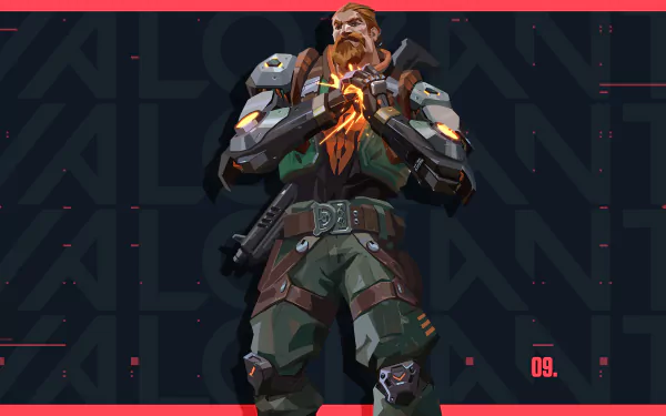 Breach (Valorant) video game Valorant HD Desktop Wallpaper | Background Image