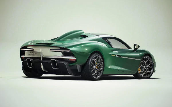 supercar green car car vehicle Touring Arese RH95 HD Desktop Wallpaper | Background Image