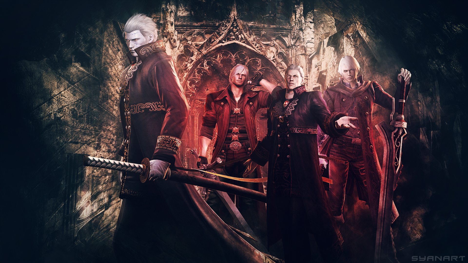 Devil May Cry 4 Special Edition Dante Wallpaper – SyanArt Station