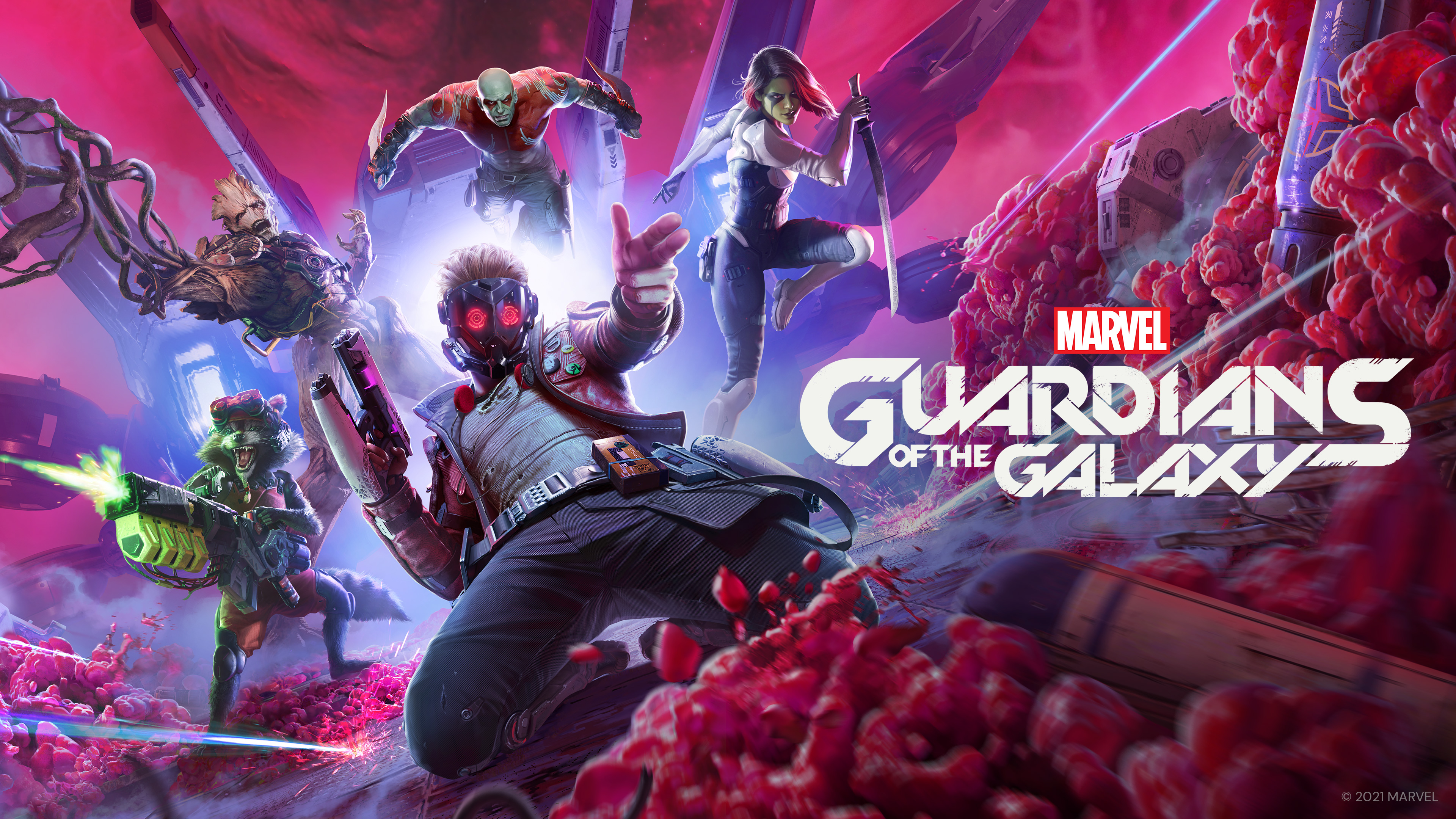 Video Game Marvel's Guardians Of The Galaxy HD Wallpaper | Background Image